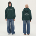 Stitched Hoodie in Green