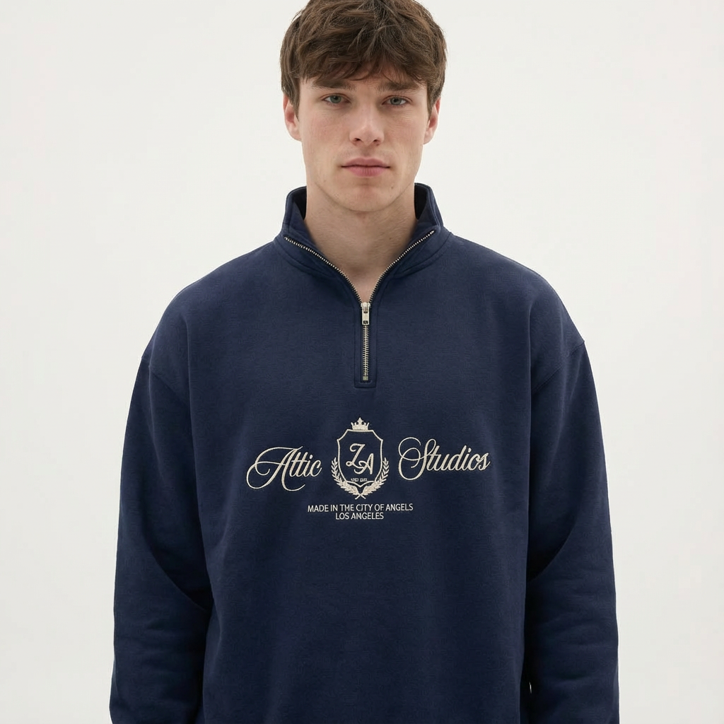 Studio Crest Quarterzip